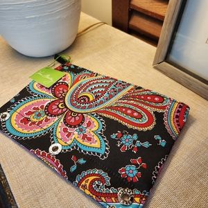 Vera Bradley Parisian Paisley Pencil Pouch